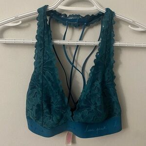 Victoria's Secret Teal Lace Bralette